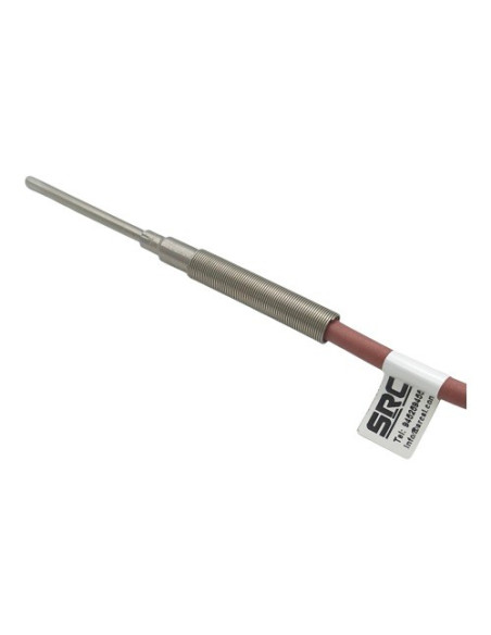 SONDA PT100B Ø 3X200MM SALIDA CABLE SILICONA LONGITUD 1 METRO CONEXION 3 HILOS RANGO -50+350ºC