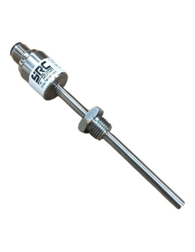 SONDA PT100B DOBLE Ø 5 X 70 MM INOX 316L SALIDA CABLE MFA LONGITUD 5 METROS CONEXIÓN 2 HILOS RANGO -50+200ºC