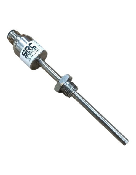 SONDA PT100B DOBLE Ø 5 X 70 MM INOX 316L SALIDA CABLE MFA LONGITUD 5 METROS CONEXIÓN 2 HILOS RANGO -50+200ºC