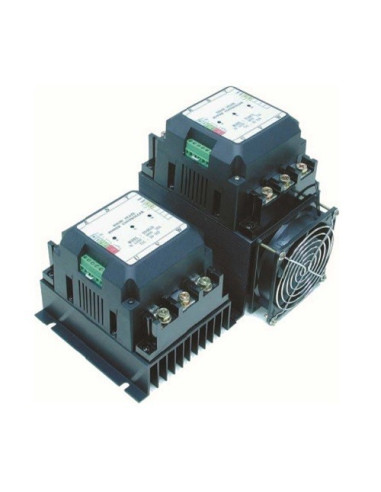 RELE DE ESTADO SOLIDO TRIFASICO 480V 100A CONTROL 2 FASES ENTRADA SEÑAL 9-32VDC