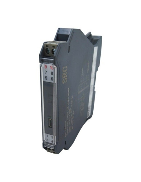 CONVERTIDOR RAIL DIN ENTRADA 0-5VDC SALIDA 4-20mA ALIMENTACION 24VDC