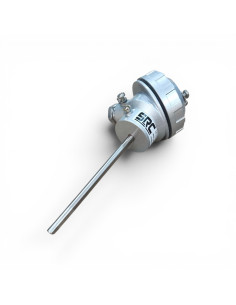 SONDA PT100B Ø 4 X 90 MM CABEZA KS CONEXION 3 HILOS RANGO -50+180ºC