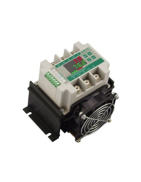 CONTROL DE POTENCIA TRIFASICO 60A 480V ENTRADA ANALOGICA 0-10VDC  ALIMENTACION 230VAC