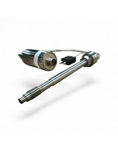 TRANSDUCTOR DE PRESION TP 133 VARILLA RIGIDA + FLEXIBLE + TERMOPAR PRECISION 0,5% PRESION 350 BAR SALIDA 3,33 MV/V