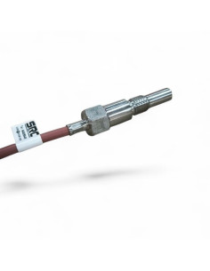 LOTE 25 UNIDADES 43124440 SONDA PT100B AISI 316L ROSCA M10 LONGITUD 63MM SALIDA CABLE SILICONA LONGITUD 1 METRO CON CONECTOR MOLEX 2 PINES RANGO -50+180ºC