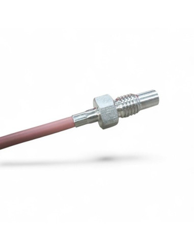 LOTE 25 UNIDADES 43124450 SONDA PT100B AISI 316L ROSCA M10 LONGITUD 38MM SALIDA CABLE SILICONA LONGITUD 1 METRO CON CONECTOR MOLEX 2 PINES RANGO -50+180ºC
