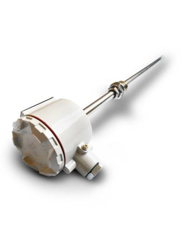 TRANSMISOR DE HUMEDAD 0-100% Y ALTA TEMPERATURA -20+120ºC PARA TUBERIA Ø 15X250MM ROSCA G1/2" A 200MM SALIDA ANALOGICA 4-20mA