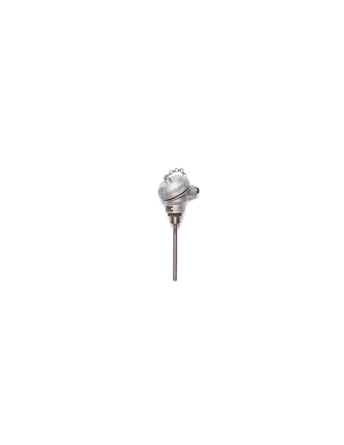SONDA PT100B Ø 6 X 1000 MM ROSCA G1/4" CABEZA KS CONEXION 3 HILOS RANGO ...