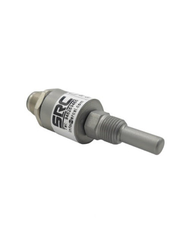 SONDA PT100A DIN-A Ø 4 MM LONGITUD 170 MM CON ARANDELA Ø 6 X 2 MM A 25 MM CON CONECTOR M12X1 MM CONEXION 3 HILOS