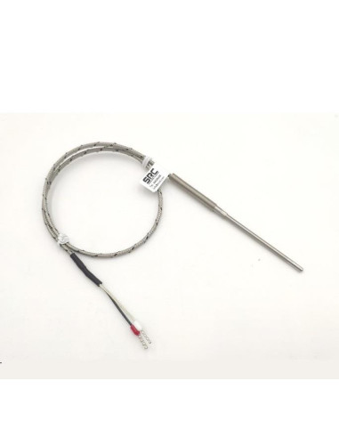 TERMOPAR ENCAMISADO TIPO "J" INCONEL Ø 3 X 4 METROS SALIDA CABLE MF LONGITUD 2 METROS CON CONECTOR ESTANDAR MACHO