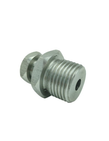 RACOR RECTO COMPRESION G1-1/4" MACHO PARA TUBO Ø 30MM
