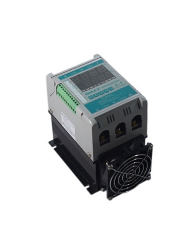 CONTROL DE POTENCIA TRIFÁSICO 40A 400 VAC ENTRADA ANALÓGICA 4-20mA CON ALARMA Y COMUNICACIÓN MODBUS RS-485