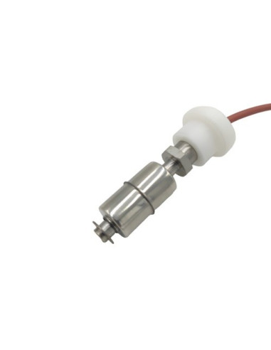 SENSOR DE NIVEL BOYA MAGNETICA Ø 48 MM LONGITUD 100 MM 2 CONTACTOS (100 MINIMO, 60 MAXIMO) ROSCA G3/4" CON CONECTOR B12 (1 COMUN