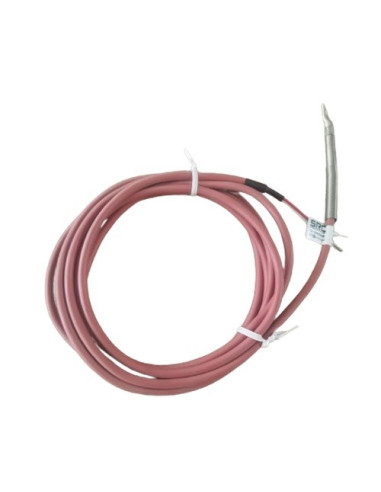 SONDA PT100B TERMINAL 40-50 SALIDA LINEA CABLE SILICONA LONGITUD 2,5 METROS CONEXION 2 HILOS RANGO -50+200ºC