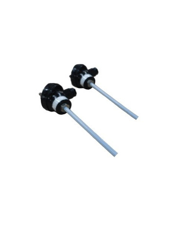 SONDA PT100B Ø 8X600MM ROSCA G1/2" TEFLONADA CABEZA KBS CONEXION 3 HILOS RANGO -50+250ºC