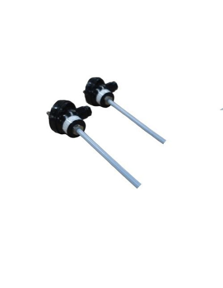 SONDA PT100B Ø 6X200MM ROSCA G1/2" TEFLONADA CABEZA KS CONEXION 3 HILOS RANGO -50+180ºC