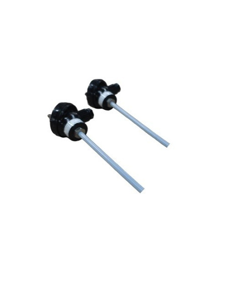 SONDA PT100B Ø 6X200MM ROSCA G1/2" TEFLONADA CABEZA KS CONEXION 3 HILOS RANGO -50+180ºC