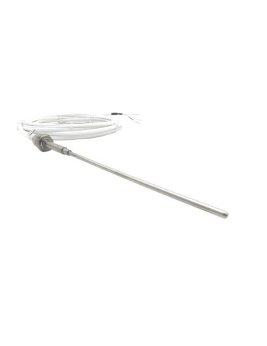 SONDA PT100 AA Ø 3X200MM SALIDA CABLE MFA LONGITUD 2 METROS CONEXION 4 HILOS RANGO -20+250 ºC