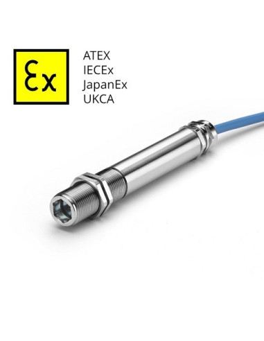 SENSOR DE INFRARROJOS EX -20+100ºC CONFIGURABLE USB SPOT 30:1 SALIDA 4-20mA