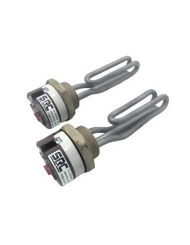 RESISTENCIA HORQUILLA MONOFASICA CON TERMOSTATO 30-90ºC ROSCA G1-1/4" LONGITUD 425 MM 4000W 230VAC