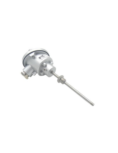 SONDA PT100B Ø 6X200MM ROSCA G1/4" A 140MM CABEZA KD RANGO -50+250ºC