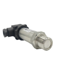 TRANSDUCTOR DE PRESION MEMBRANA PLANA 0-400 MBAR . SALIDA 4-20MA. CONEXION G1/2". PRECISIÓN +/- 0,5% F.S.  CONECTOR DIN43650 A