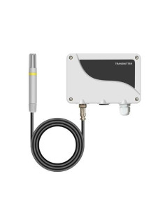 TRANSMISOR DE HUMEDAD Y TEMPERATURA SIN DISPLAY SALIDA 4-20mA Y SENSOR ESTANDAR CON CABLE 2 METROS 2