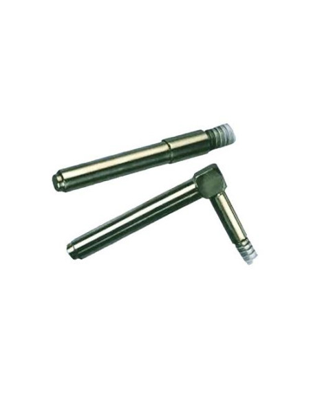 RESISTENCIA ACODADA ZAMAK Ø 20X110MM 700W 230V T9 SALIDA CABLE 1500MM CON PROTECCION TUBO VINKEL