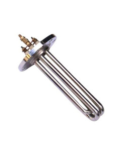 RESISTENCIA HORQUILLA TRIFASICA BRIDA DN50  Ø 16X1500MM INOX316 CON ZONA MUERTA 140MM 21000W 230/400VAC (HORQUILLAS Ø 55 MM MAXI