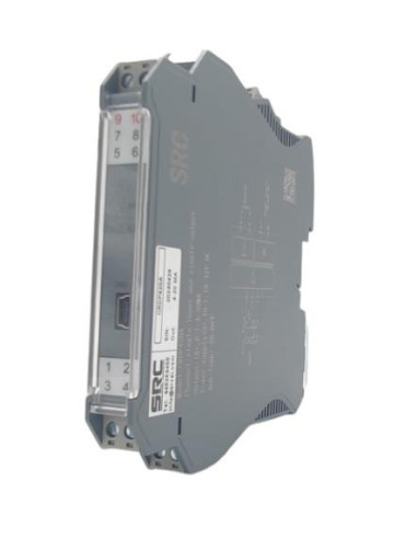 CONVERTIDOR RAIL DIN ENTRADA TERMOPAR "J" RANGO 0-100ºC SALIDA 0-10VDC CON AISLAMIENTO GALVANICO