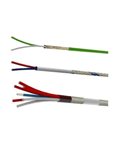 CABLE DE COMPENSACION TIPO "S" 2X1,5 MM2 FV+FV+ MALLA METALICA