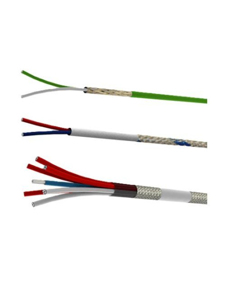 CABLE DE COMPENSACION TIPO "S" 2X1,5 MM2 FV+FV+ MALLA METALICA