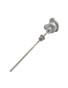 SONDA PT100BL Ø 6 X 300 MM ROSGA G1/2" A 220 MM CABEZA KS CONEXION 3 HILOS RANGO -50+250ºC