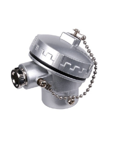 SONDA PT100B Ø 8 X 400 x 150 MM  CABEZA KS CONEXION 3 HILOS PARA AIRE  RANGO -50+250ºC