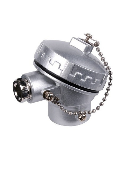 SONDA PT100B Ø 8 X 400 x 150 MM  CABEZA KS CONEXION 3 HILOS PARA AIRE  RANGO -50+250ºC
