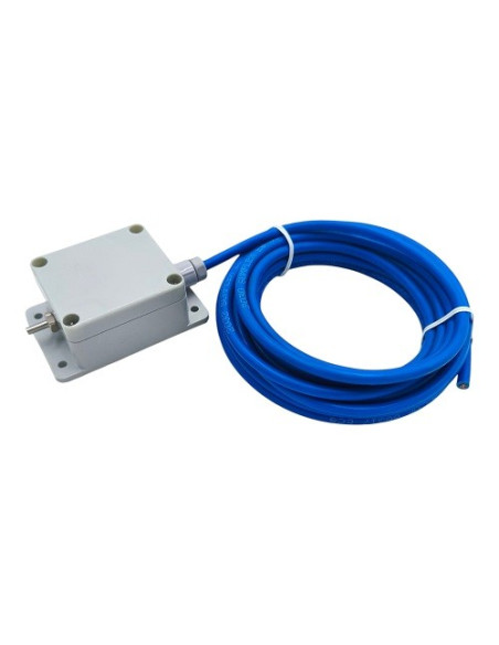 SONDA PT100B AMBIENTE CLASE B PARA SUPERFICIE 63X58X35MM CON PESTAÑAS DE SOPORTE 12,5MM CONEXION 3 HILOS PROTECCION IP65 RANGO -