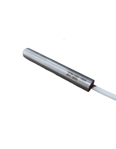 RESISTENCIA CARTUCHO ALTA CARGA Ø 10 X 100 MM 630W 230VAC SALIDA CABLE 1 METRO