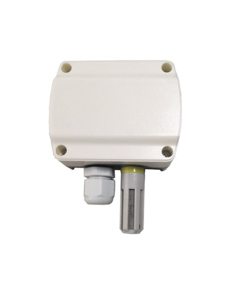TRANSMISOR DE HUMEDAD 0-100% Y TEMPERATURA AJUSTABLE SALIDA ANALOGICA 4-20 MA