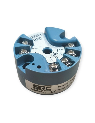 CONVERTIDOR CABEZAL DIN ENTRADA PROGRAMABLE SALIDA 4-20 MA AISLADO GALVANICAMENTE CON COMUNICACION HART