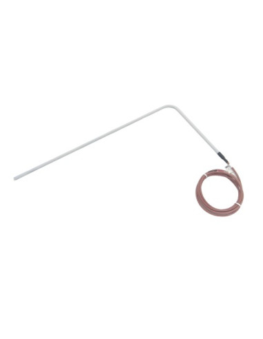 SONDA PT100B Ø 6 X 980 x 100 MM ACODADA SALIDA CABLE FIBRA DE VIDRIO + FIBRA DE VIDRIO + MALLA METALICA LONGITUD 14 METROS CONEX